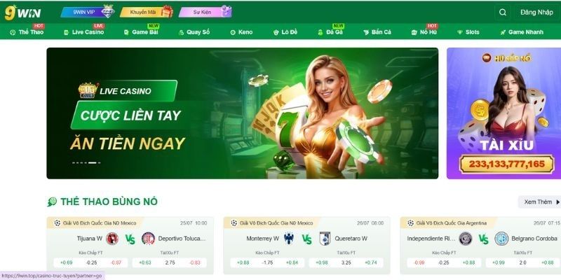 Giới thiệu đôi nét nhà cái 9WIN